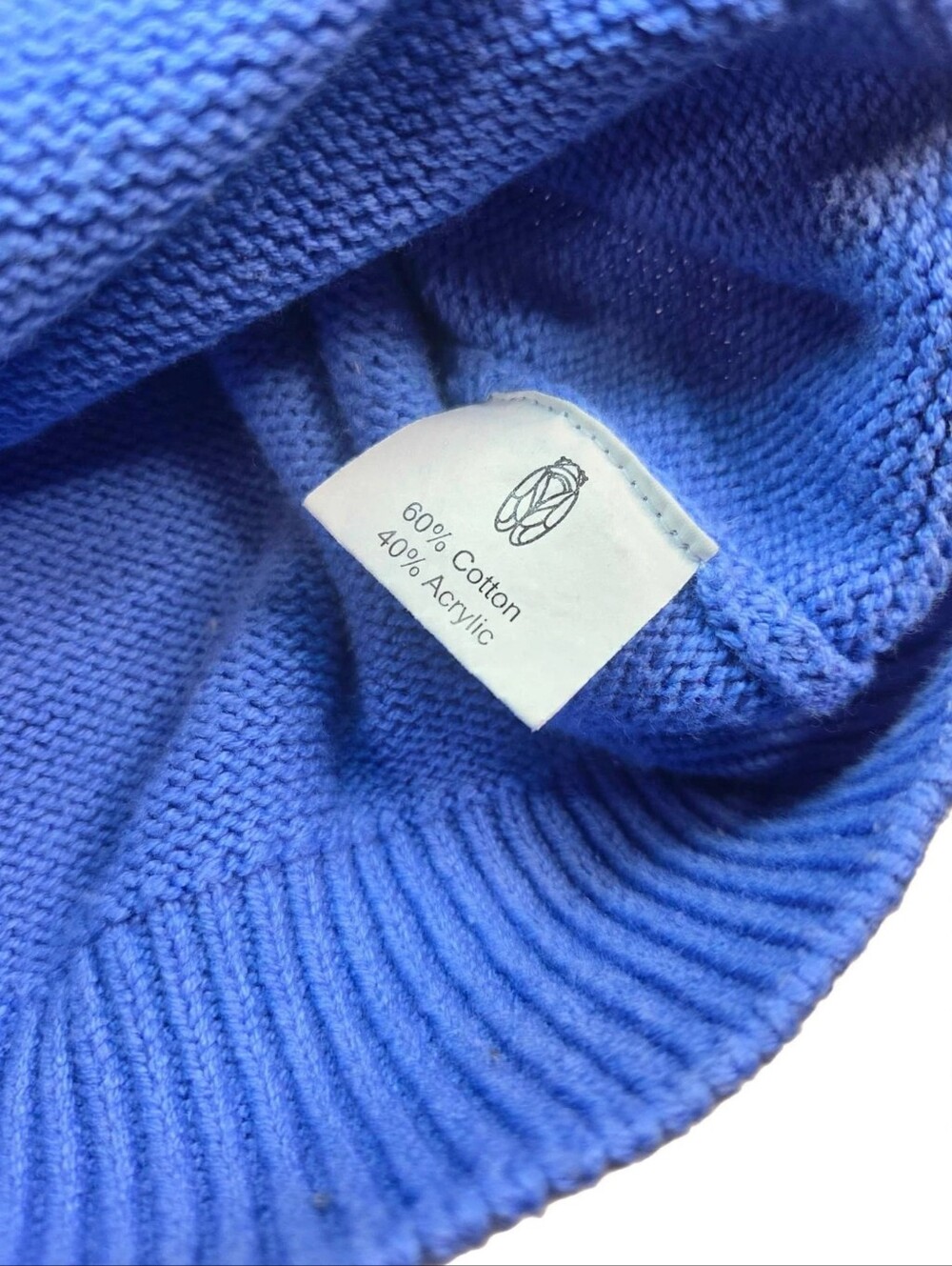 Hillflint UCLA Sweater Mens XXL Blue Yellow Varsity Stripe Varsity Knit - Picture 6 of 6